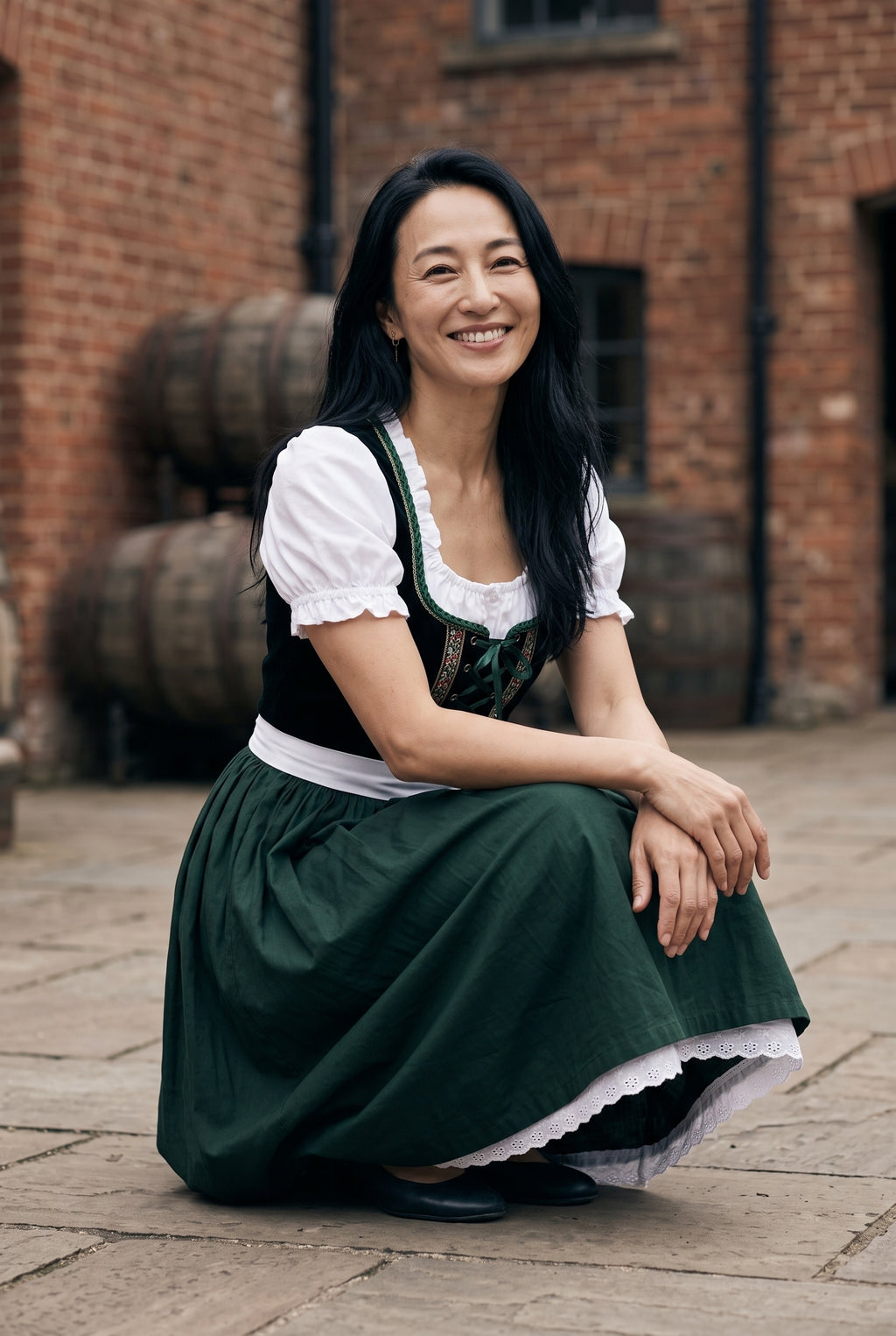 SOLTERI Amalia - Traditional German Dirndl Dress