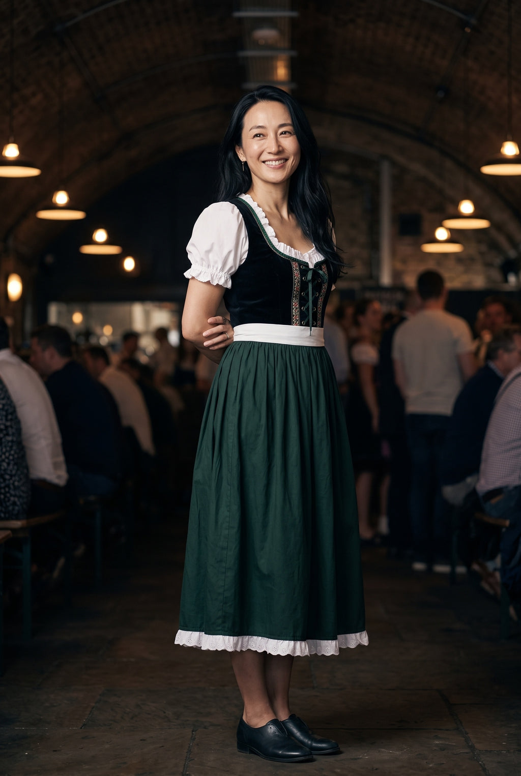 SOLTERI Amalia - Traditional German Dirndl Dress