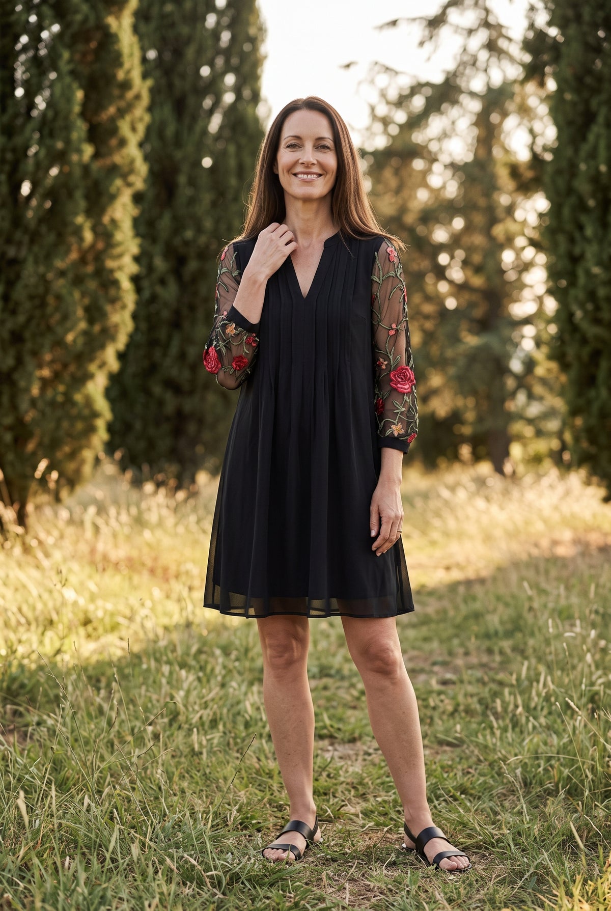 SOLTERI Amara - Elegant Mini Dress for Weddings