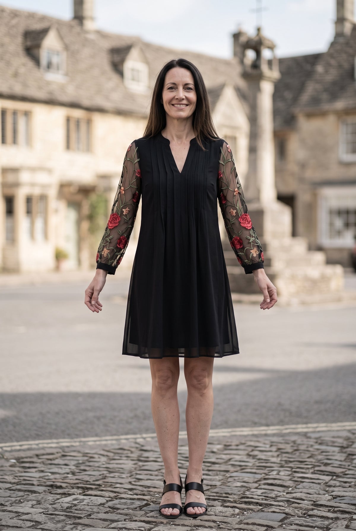SOLTERI Amara - Elegant Mini Dress for Weddings