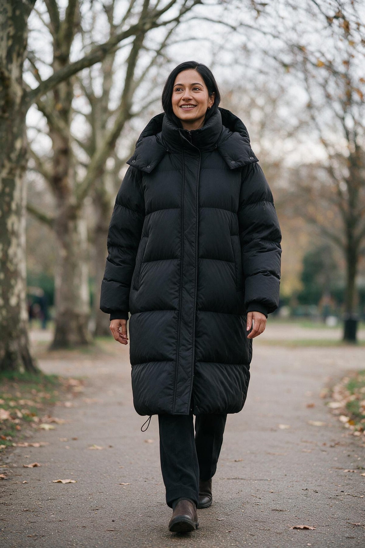 SOLTERI Ariane - Oversized Hooded Puffer Coat
