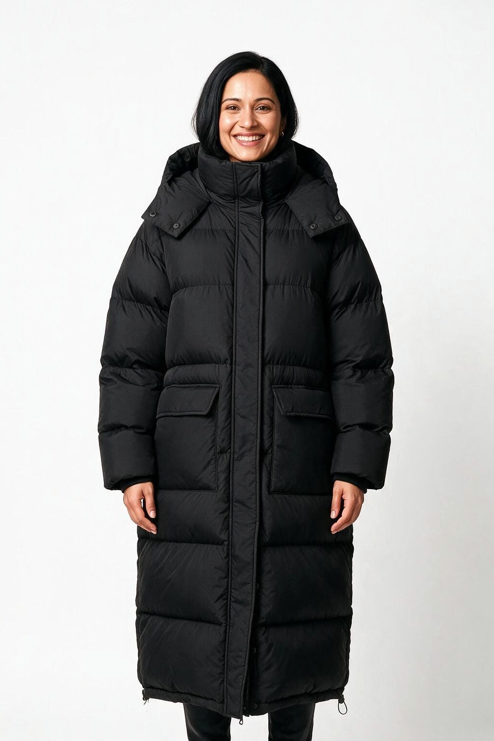 SOLTERI Ariane - Oversized Hooded Puffer Coat