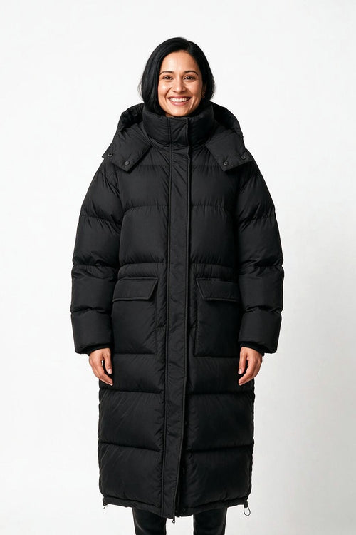 SOLTERI Ariane - Oversized Hooded Puffer Coat