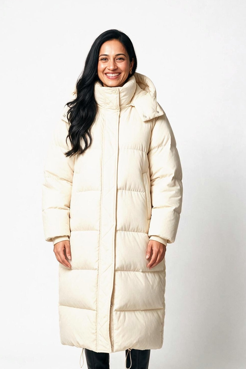 SOLTERI Ariane - Oversized Hooded Puffer Coat