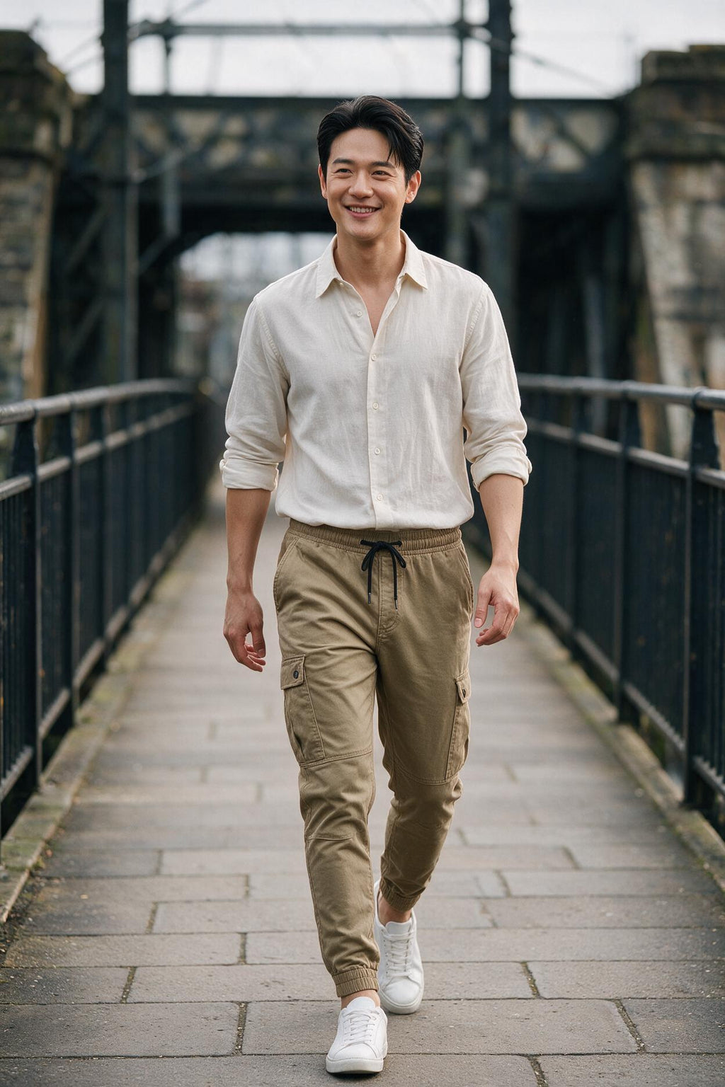 SOLTERI Ashby - Multi-Pocket Tapered Joggers