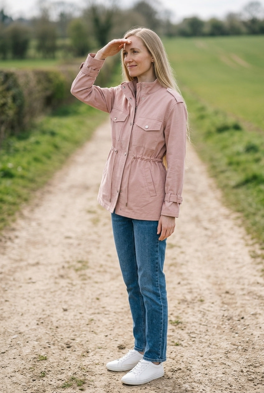 SOLTERI Leonie - Drawstring Utility Jacket