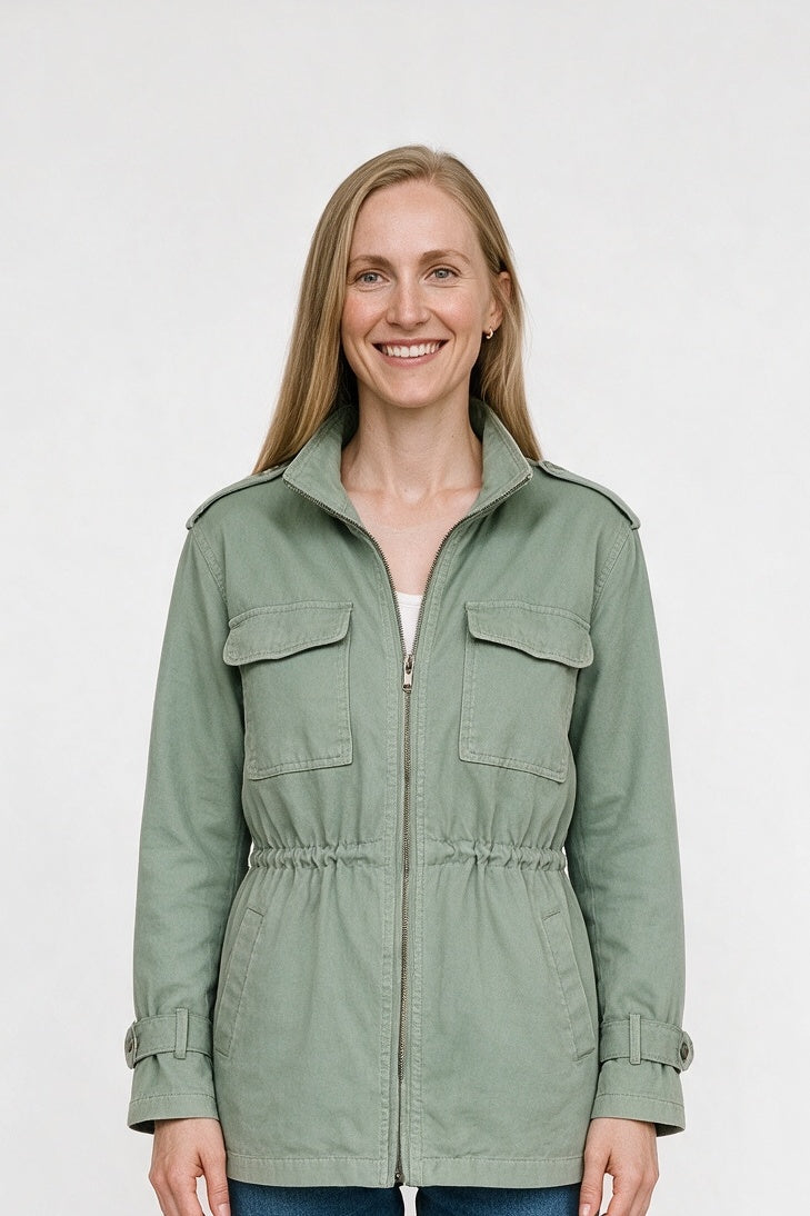 SOLTERI Leonie - Drawstring Utility Jacket