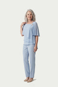 SOLTERI Beatrice - Elegant Navy Blue Pant Suit Set