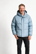 SOLTERI Brampton - Hooded Winter Puffer Jacket - Light Blue