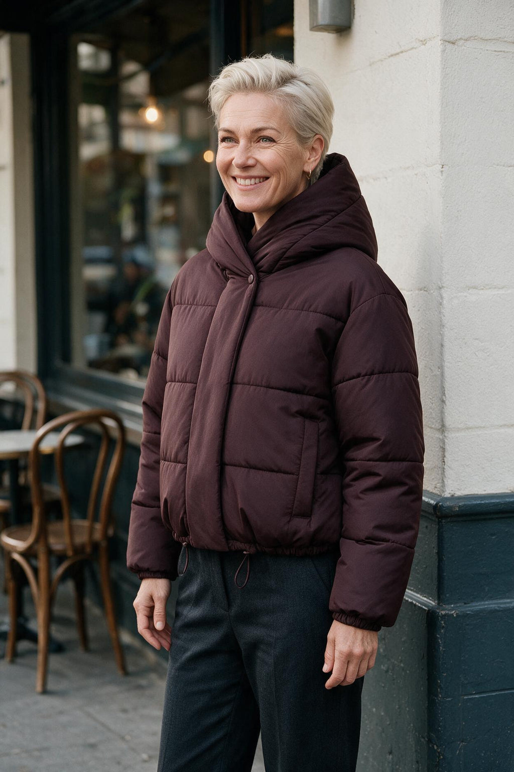 SOLTERI Brielle - Short Hooded Padded Jacket