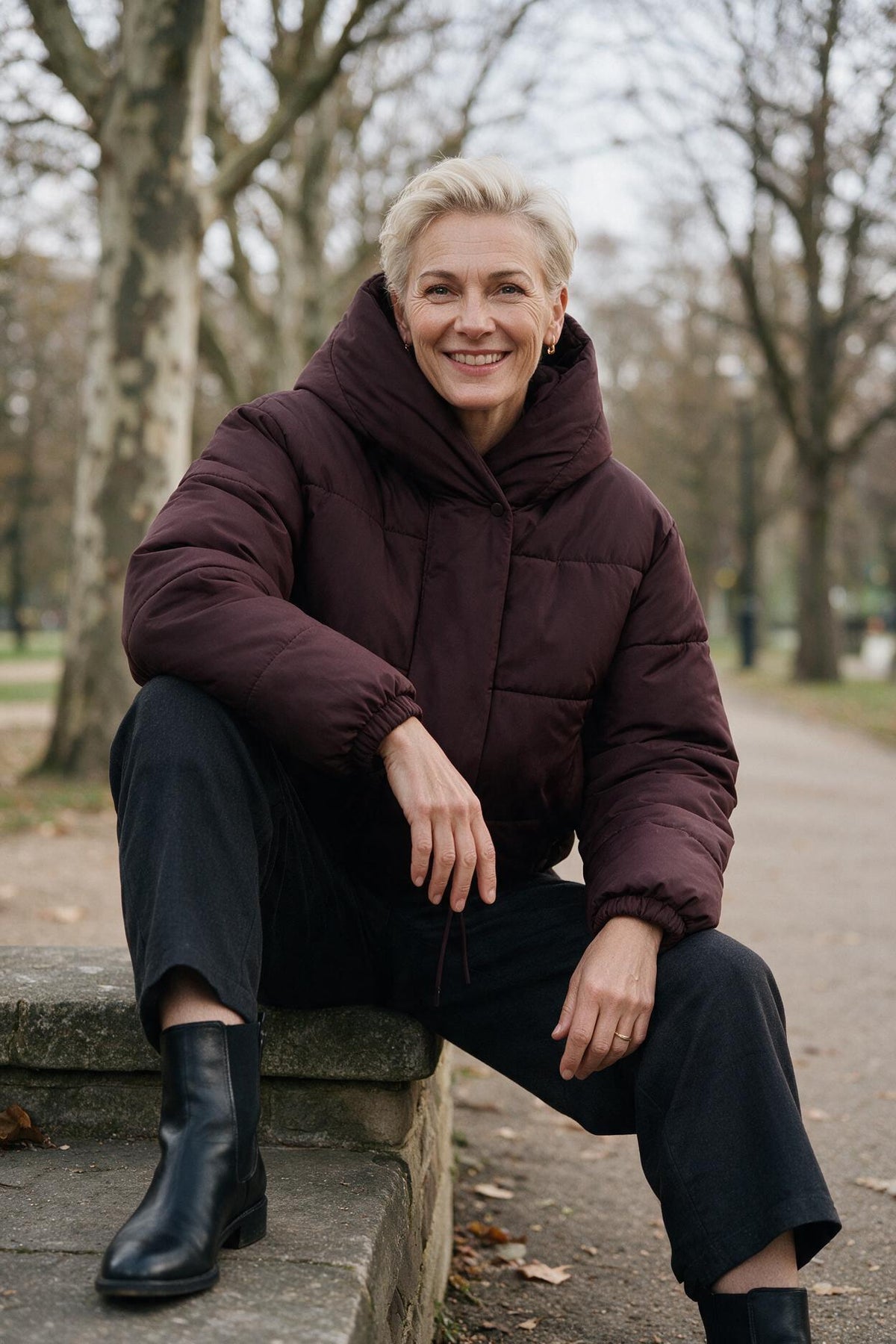 SOLTERI Brielle - Short Hooded Padded Jacket