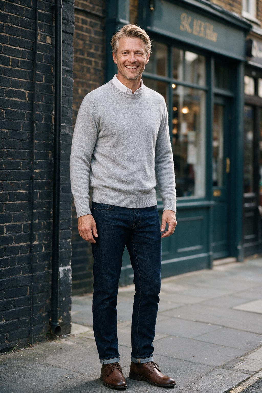SOLTERI Calder - Cashmere-Blend Crew Sweater