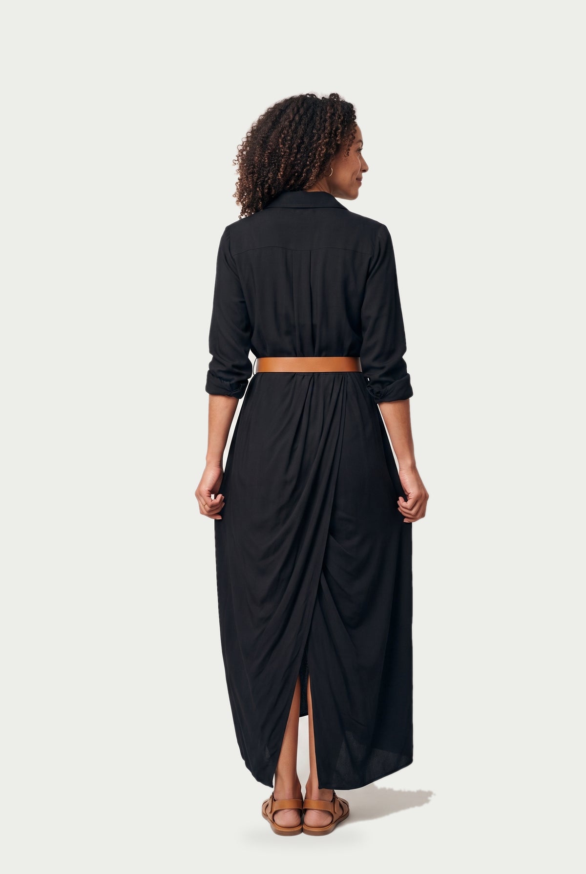 SOLTERI Charlotte - Elegant Long Sleeve Maxi Dress
