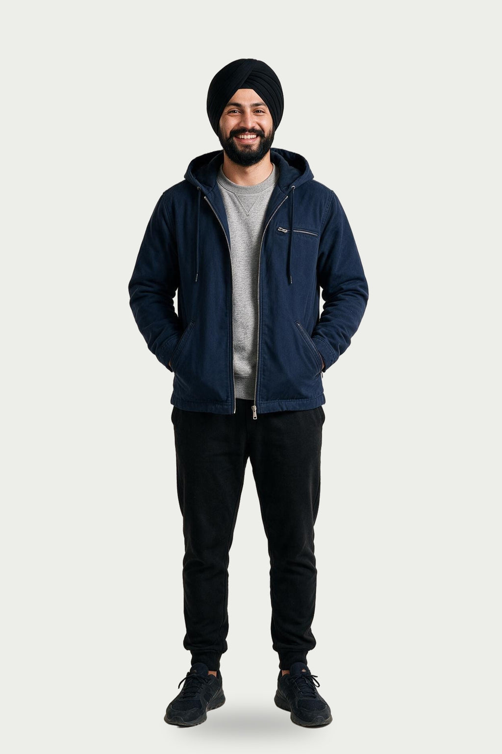 SOLTERI Arthur - Hooded Full-Zip Jacket