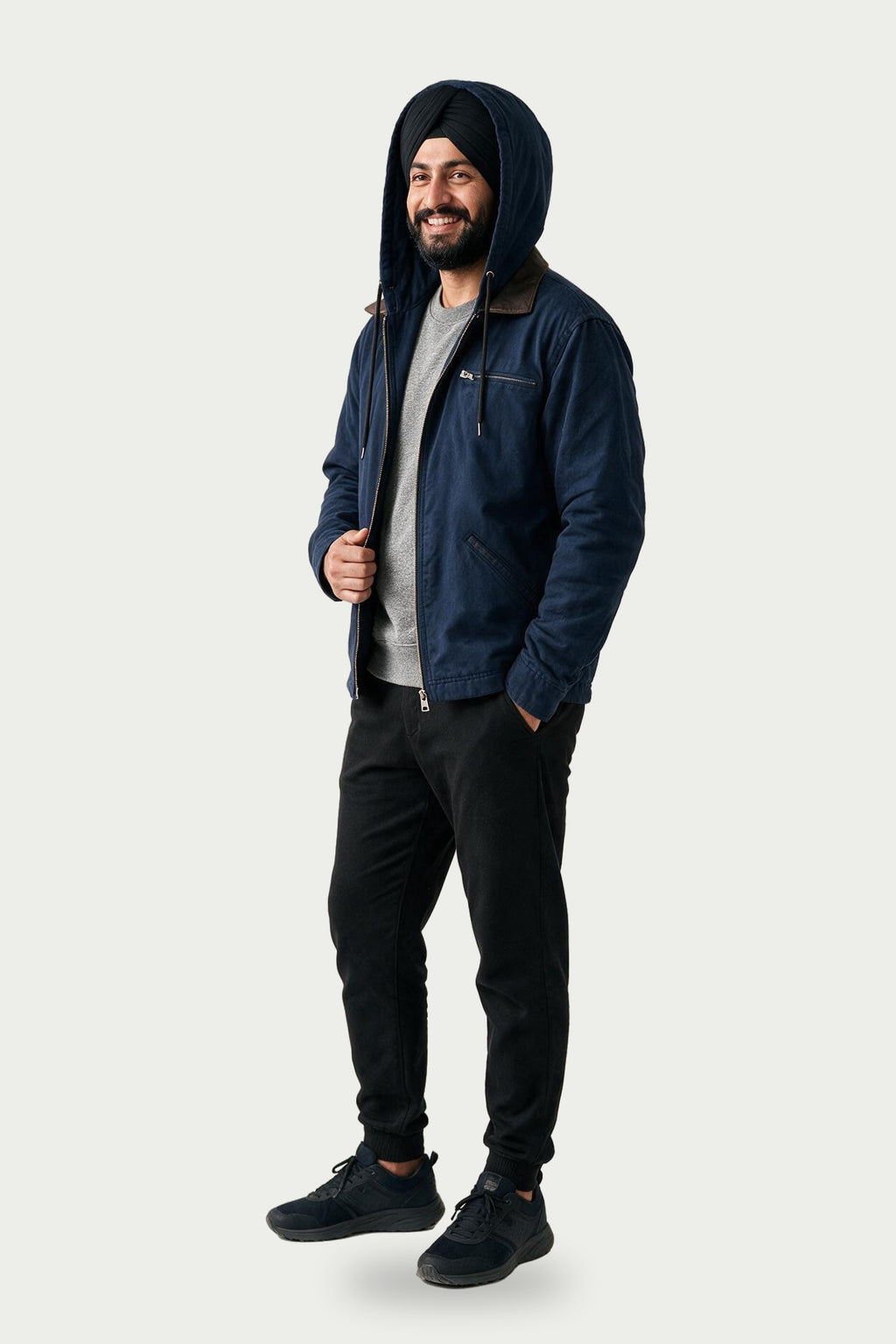 SOLTERI Arthur - Hooded Full-Zip Jacket
