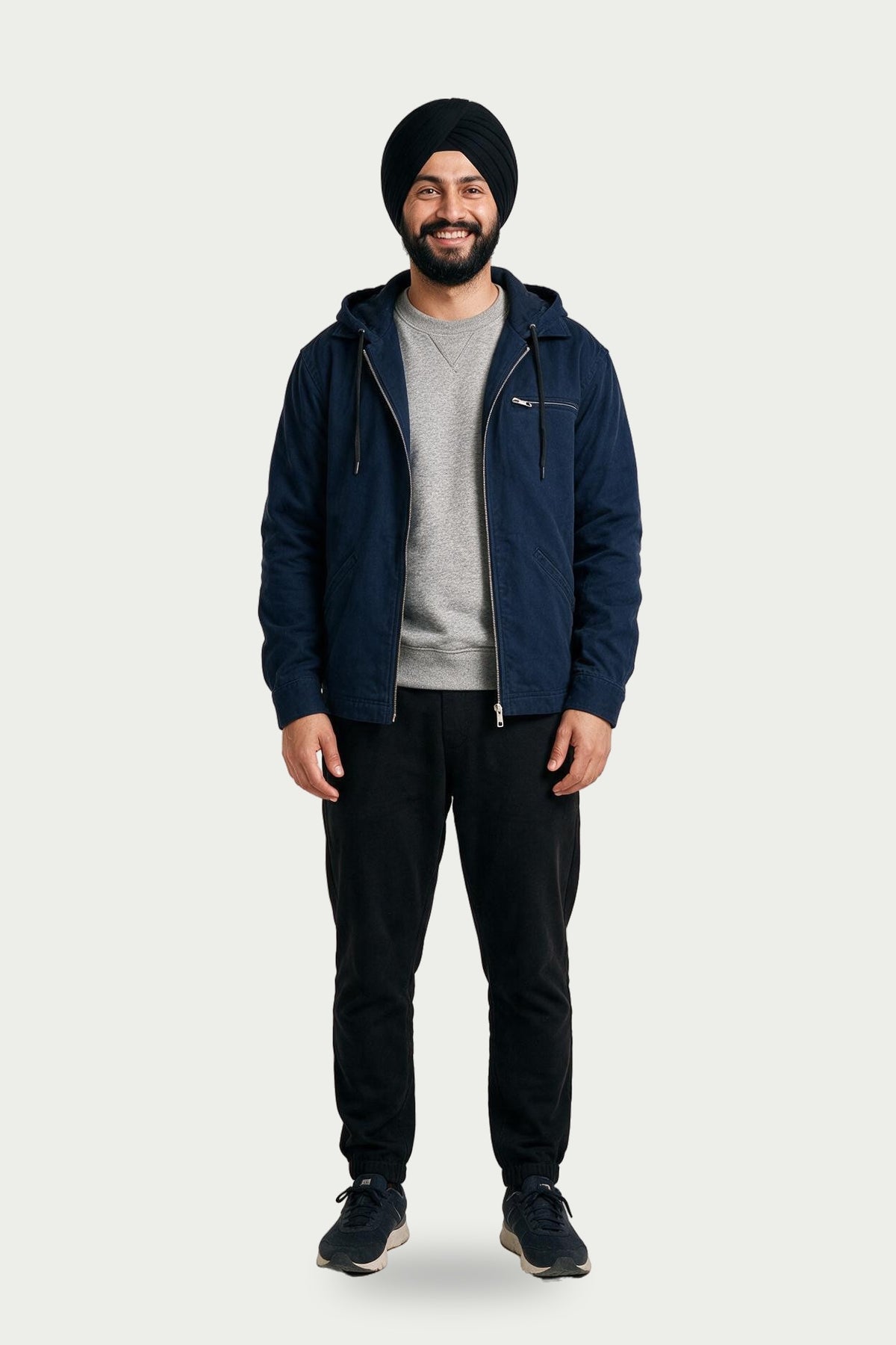 SOLTERI Arthur - Hooded Full-Zip Jacket