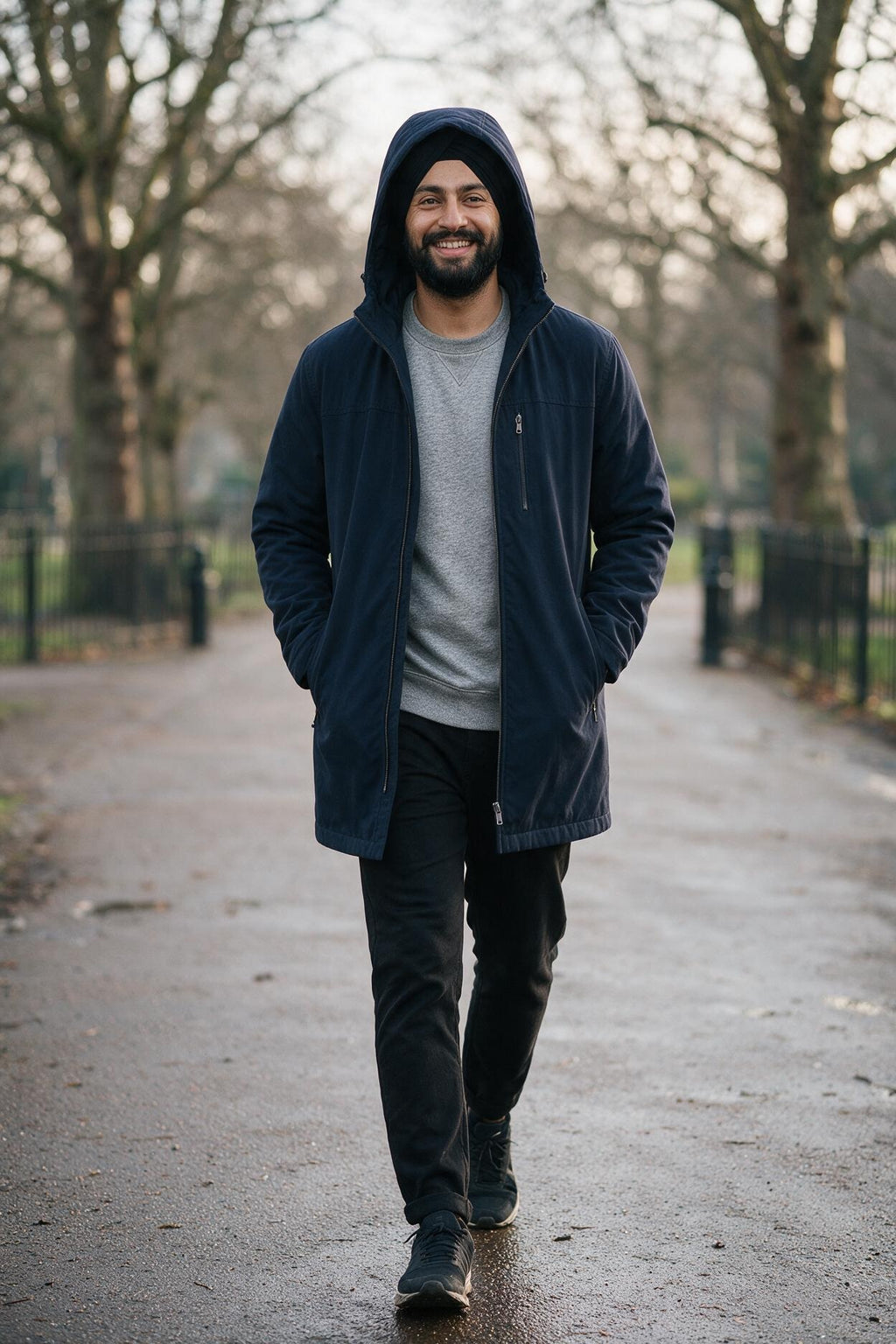 SOLTERI Arthur - Hooded Full-Zip Jacket