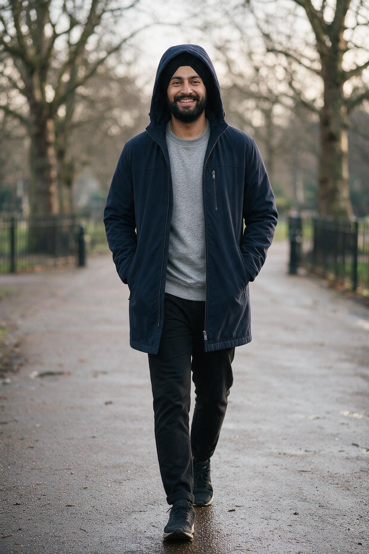 SOLTERI Arthur - Hooded Full-Zip Jacket