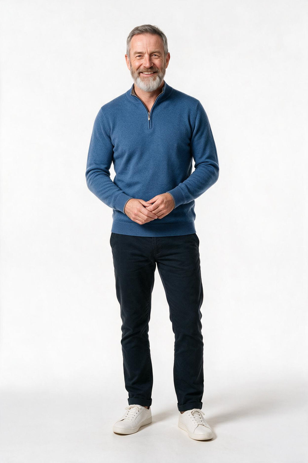 SOLTERI Joey | Men's Quarter Zip Sweater