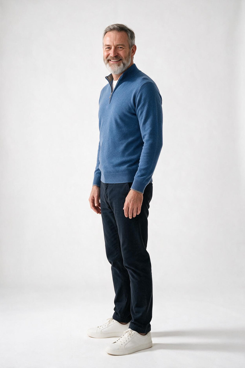 SOLTERI Joey | Men's Quarter Zip Sweater