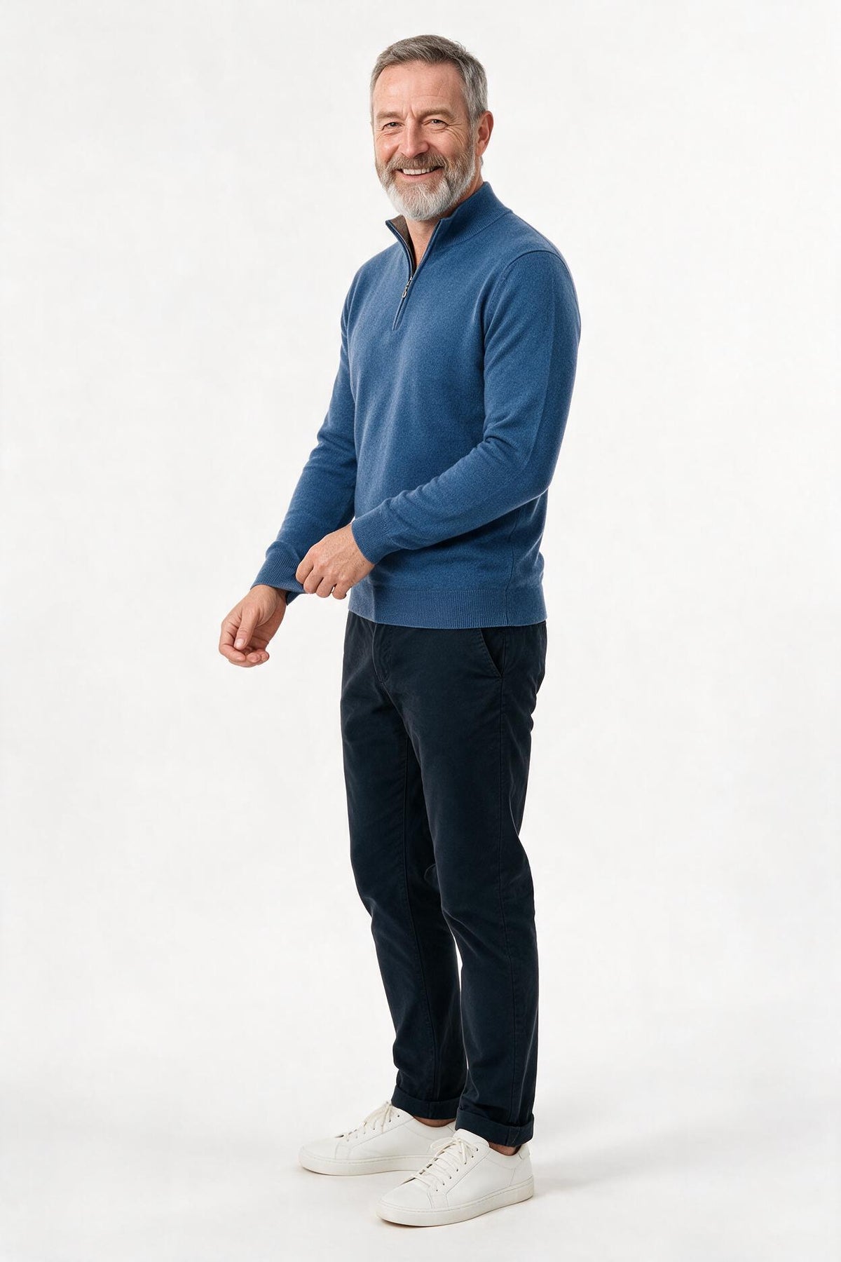 SOLTERI Joey | Men's Quarter Zip Sweater