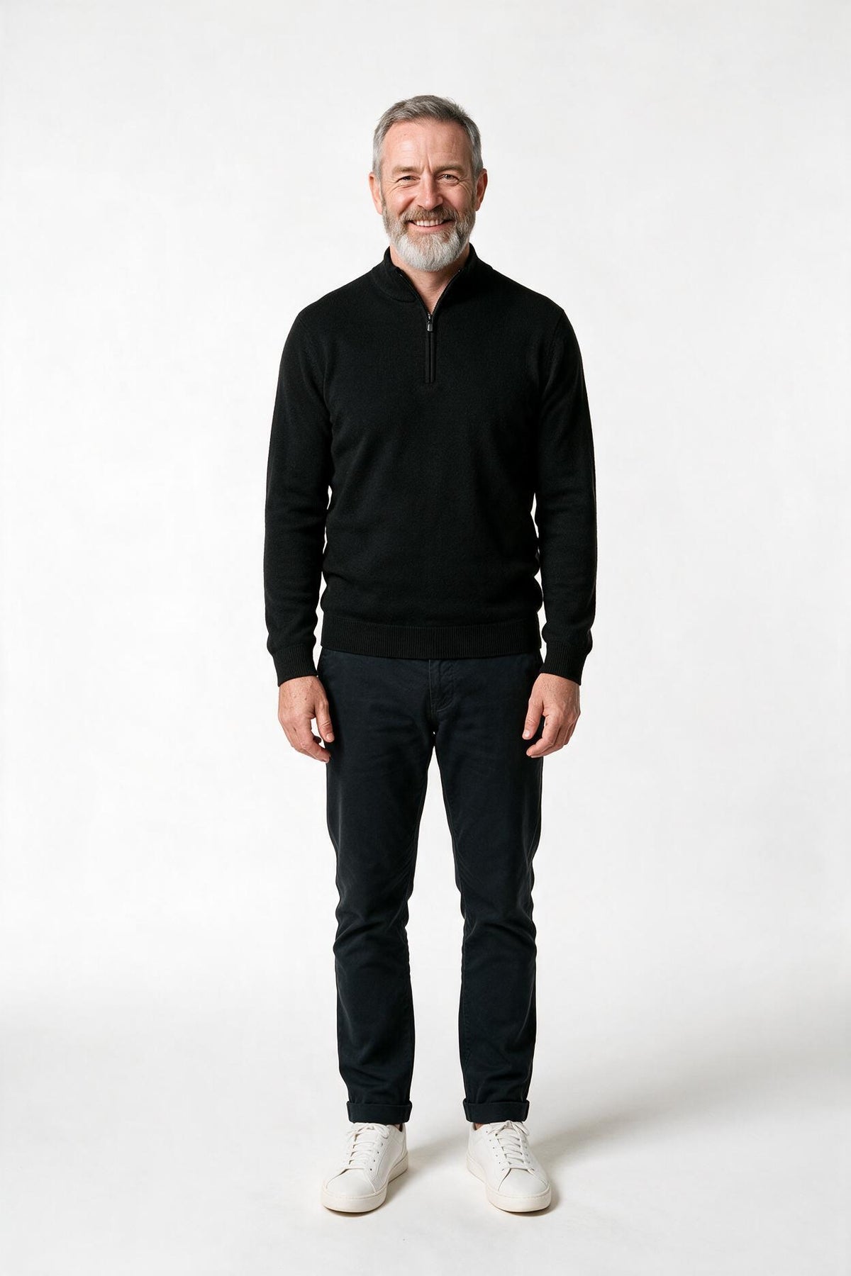 SOLTERI Joey | Men's Quarter Zip Sweater