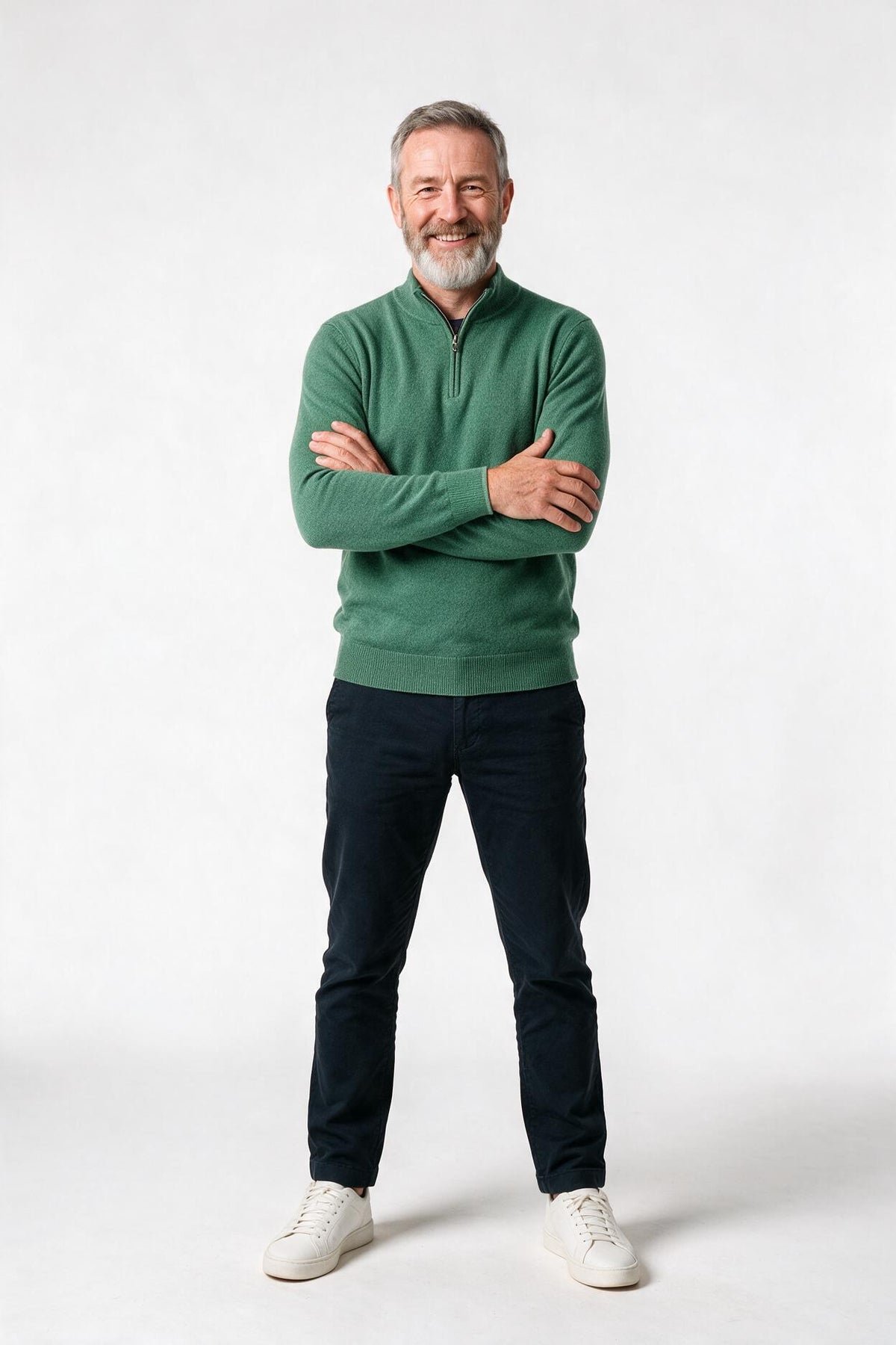 SOLTERI Joey | Men's Quarter Zip Sweater