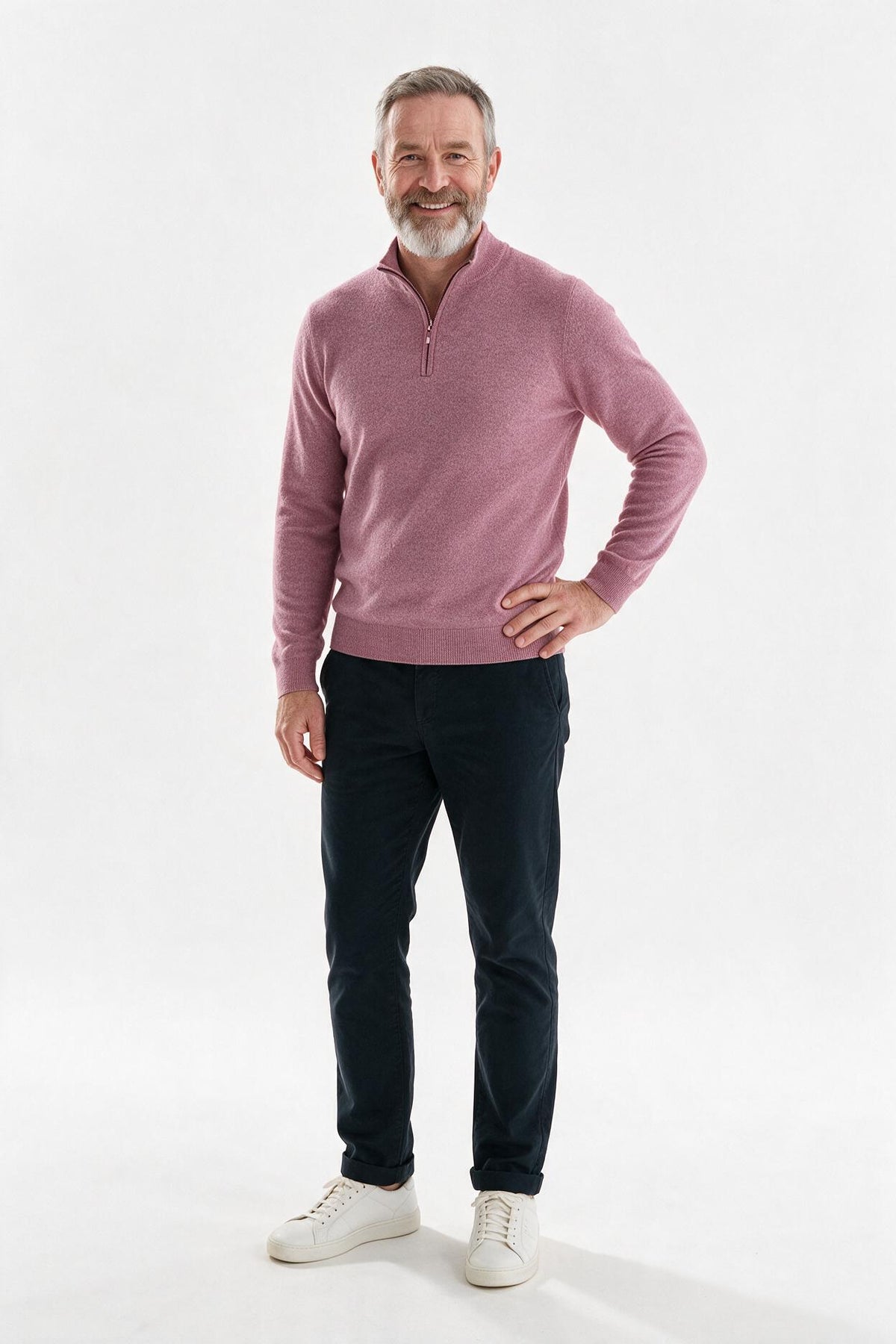 SOLTERI Joey | Men's Quarter Zip Sweater