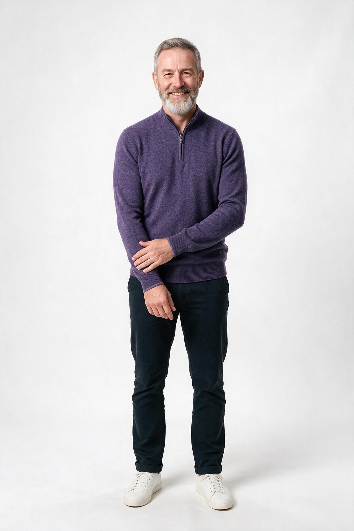 SOLTERI Joey | Men's Quarter Zip Sweater