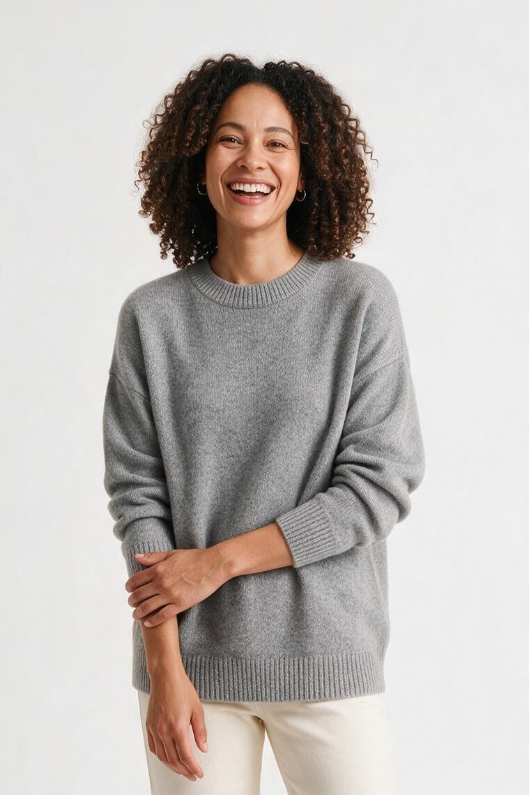 SOLTERI Beatrix - Soft Crew-Neck Sweater