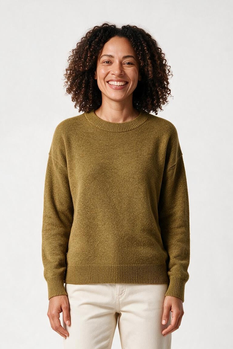 SOLTERI Beatrix - Soft Crew-Neck Sweater