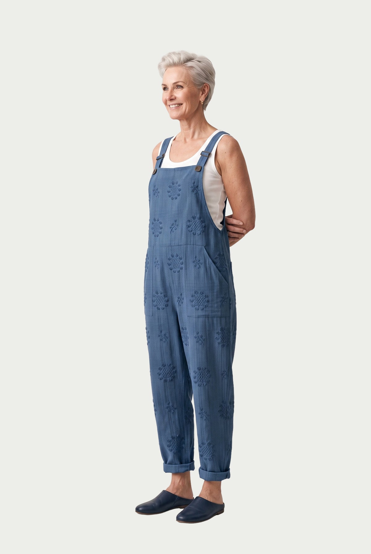 SOLTERI Alma - Textured Bib Dungarees