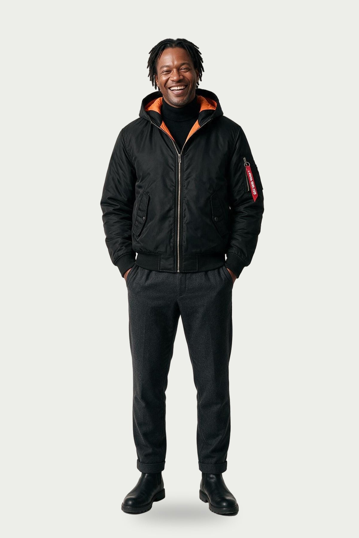 SOLTERI Corbin - Quilted Lined Bomber Jacket