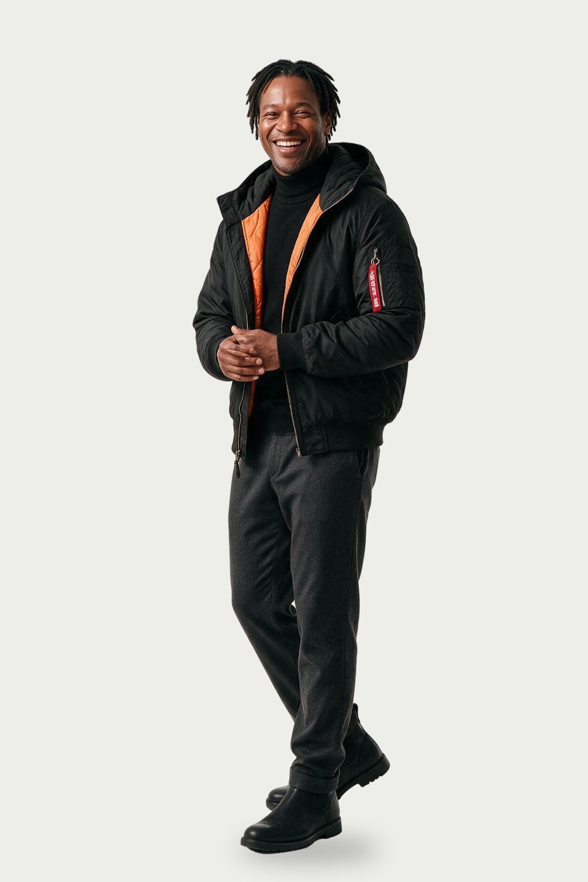 SOLTERI Corbin - Quilted Lined Bomber Jacket