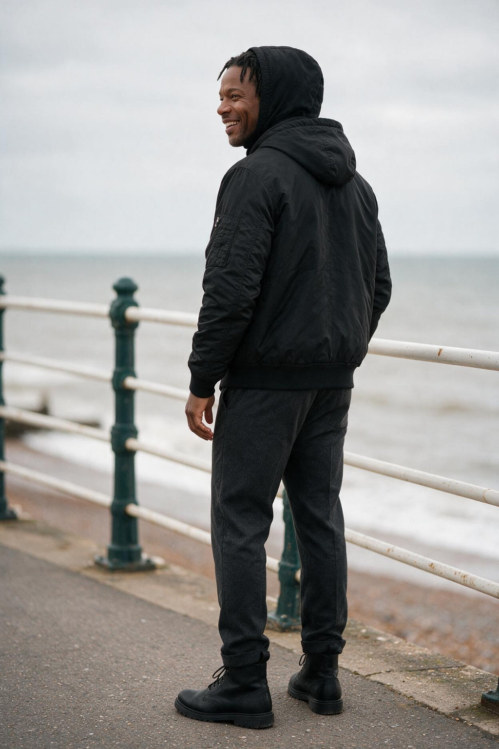 SOLTERI Corbin - Quilted Lined Bomber Jacket