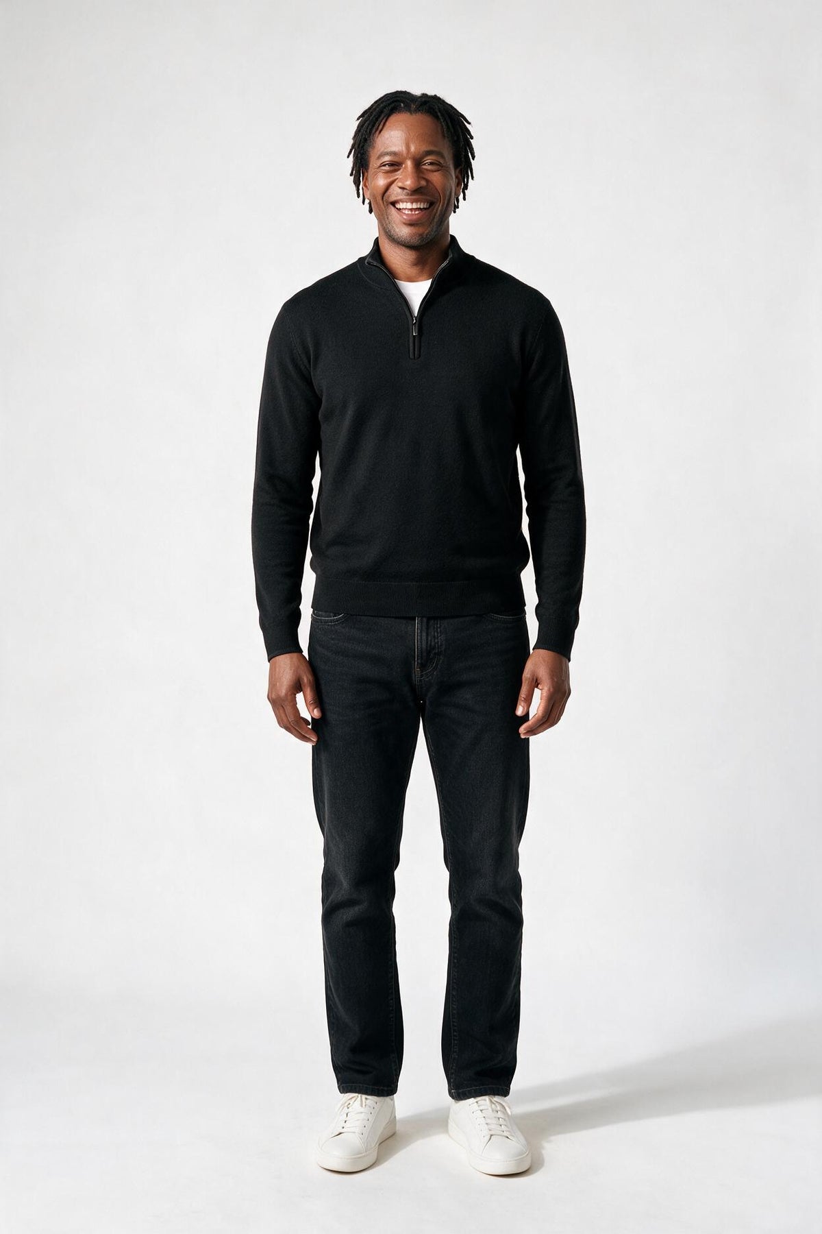 SOLTERI Davy | Men's Cozy Quarter Zip Knit Pullover