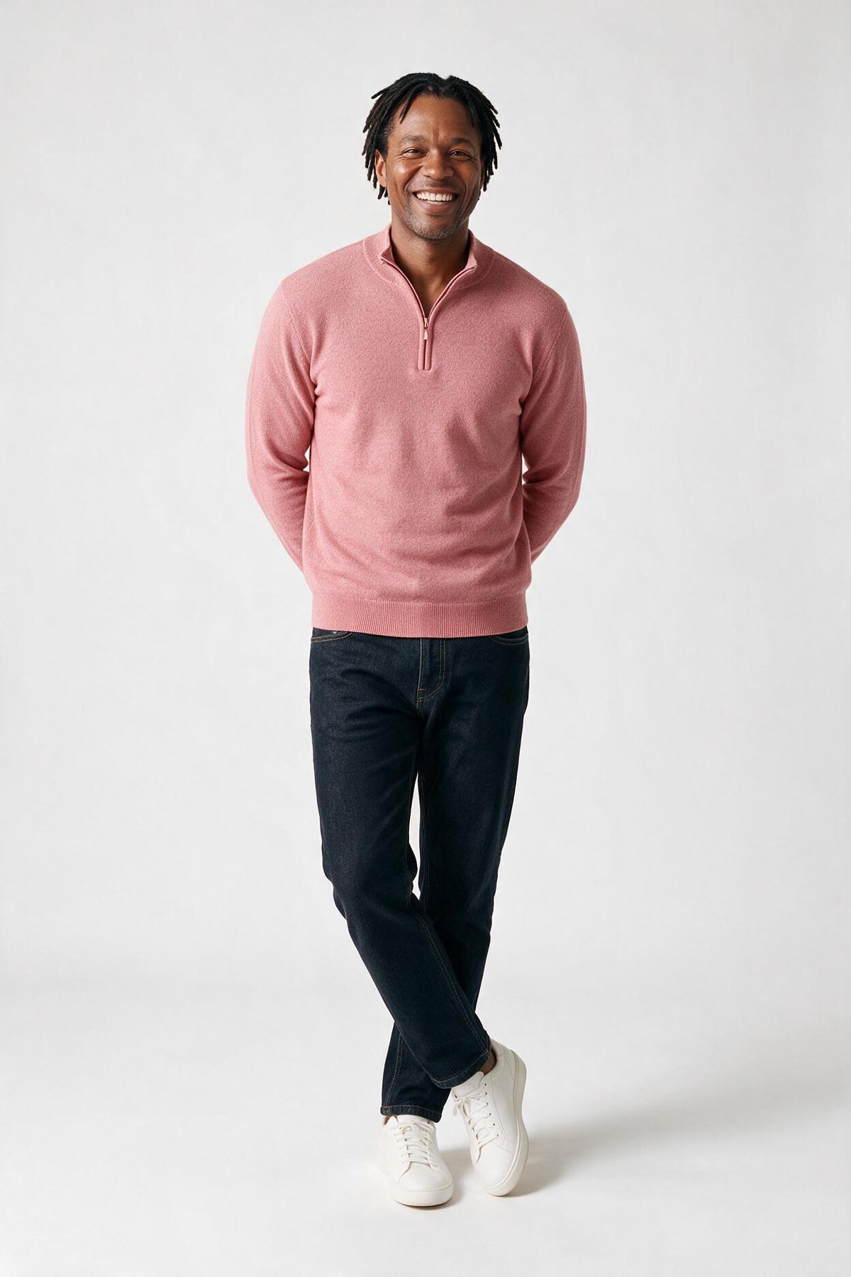 SOLTERI Davy | Men's Cozy Quarter Zip Knit Pullover