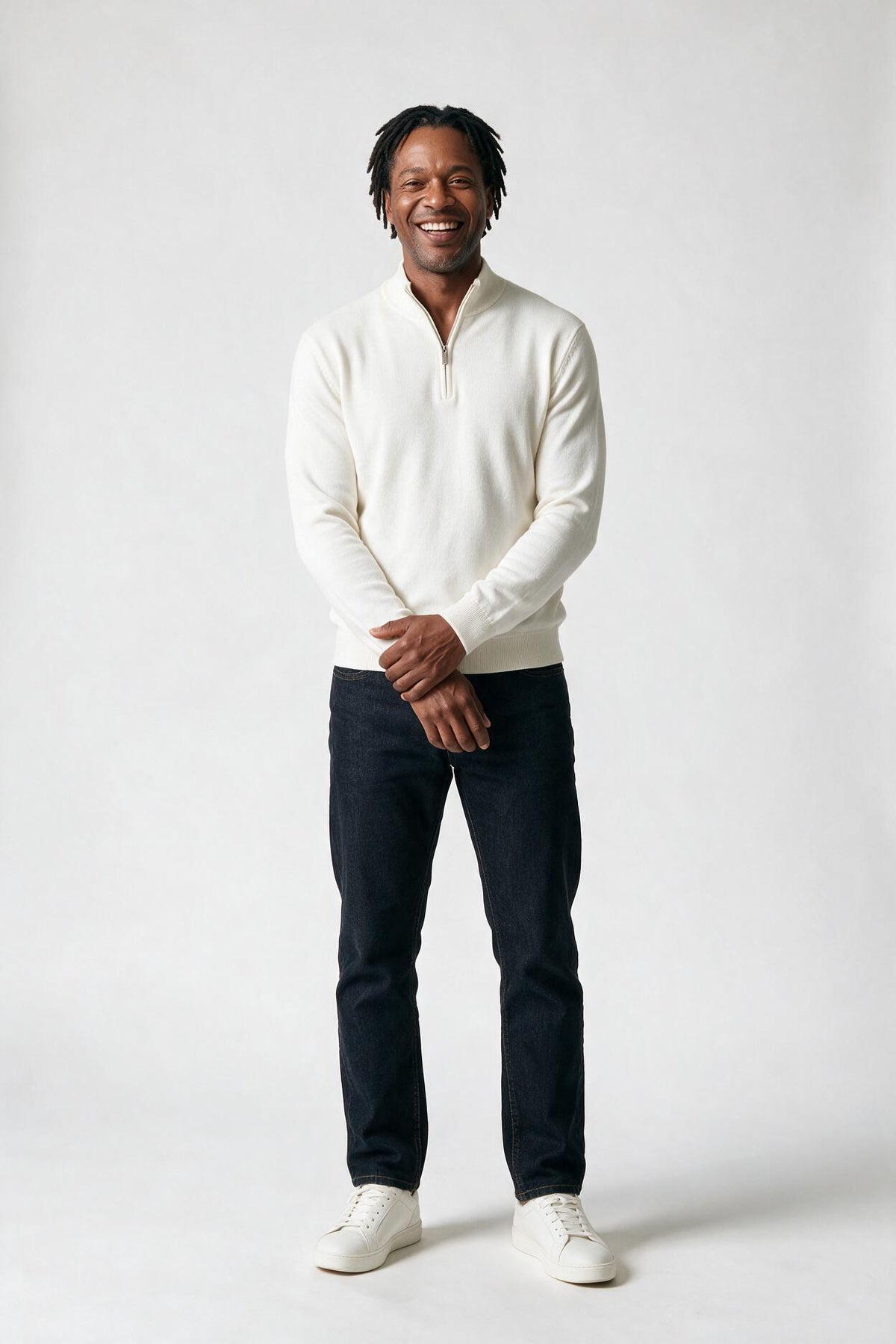 SOLTERI Davy | Men's Cozy Quarter Zip Knit Pullover