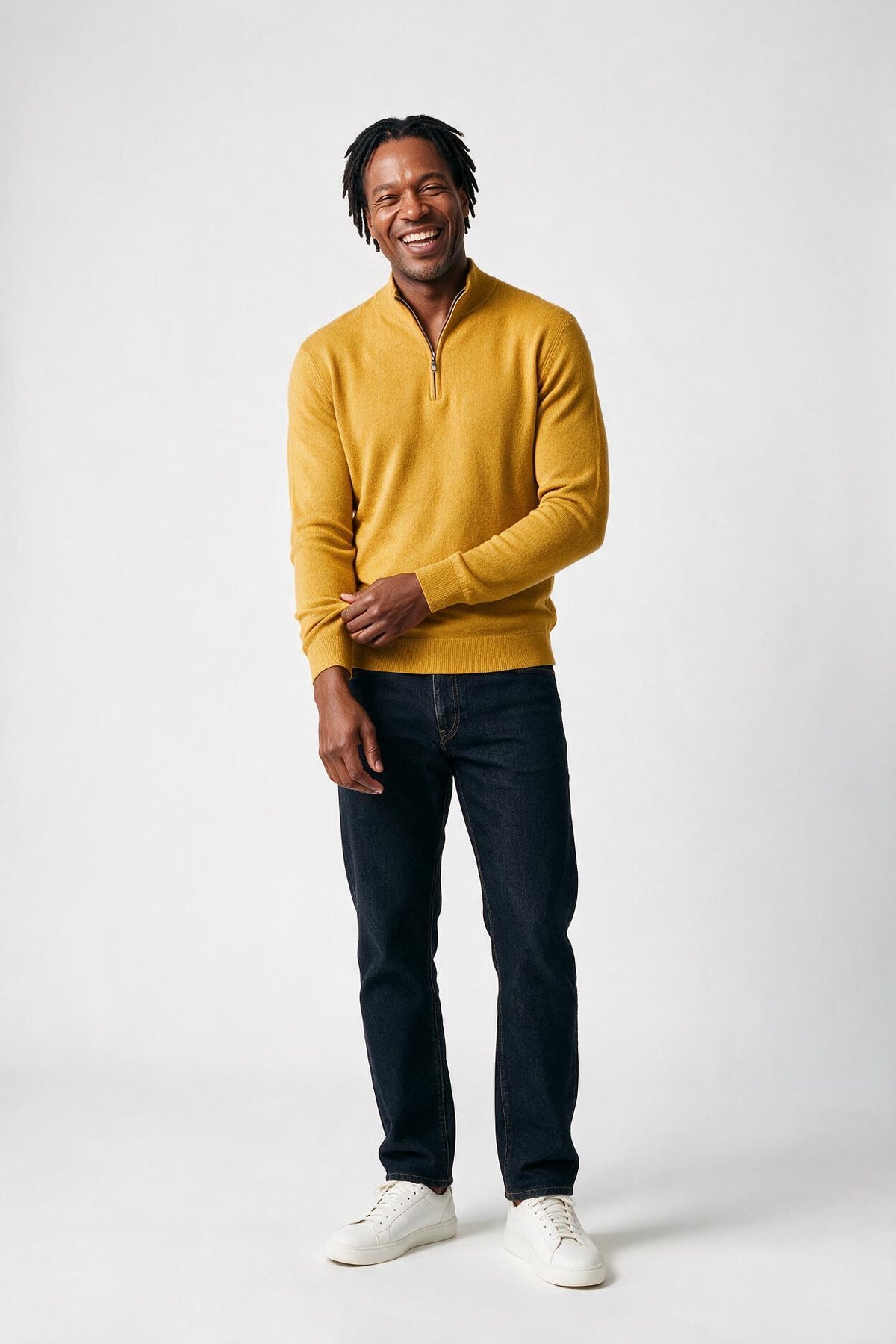 SOLTERI Davy | Men's Cozy Quarter Zip Knit Pullover
