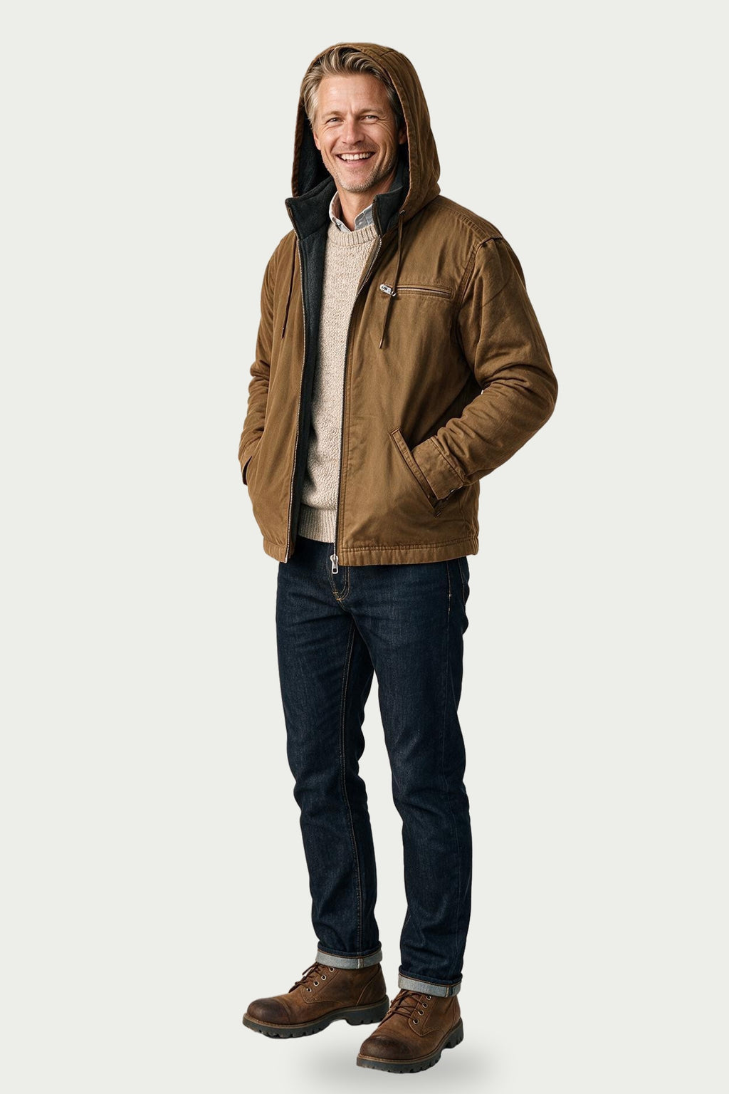 SOLTERI Rowan - Fleece-Lined Insulated Hooded Jacket