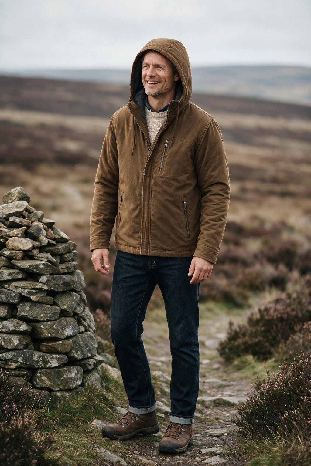 SOLTERI Rowan - Fleece-Lined Insulated Hooded Jacket