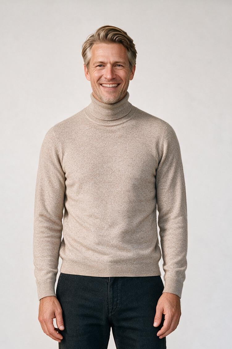 SOLTERI Carrick - Fine-Knit Turtleneck Sweater