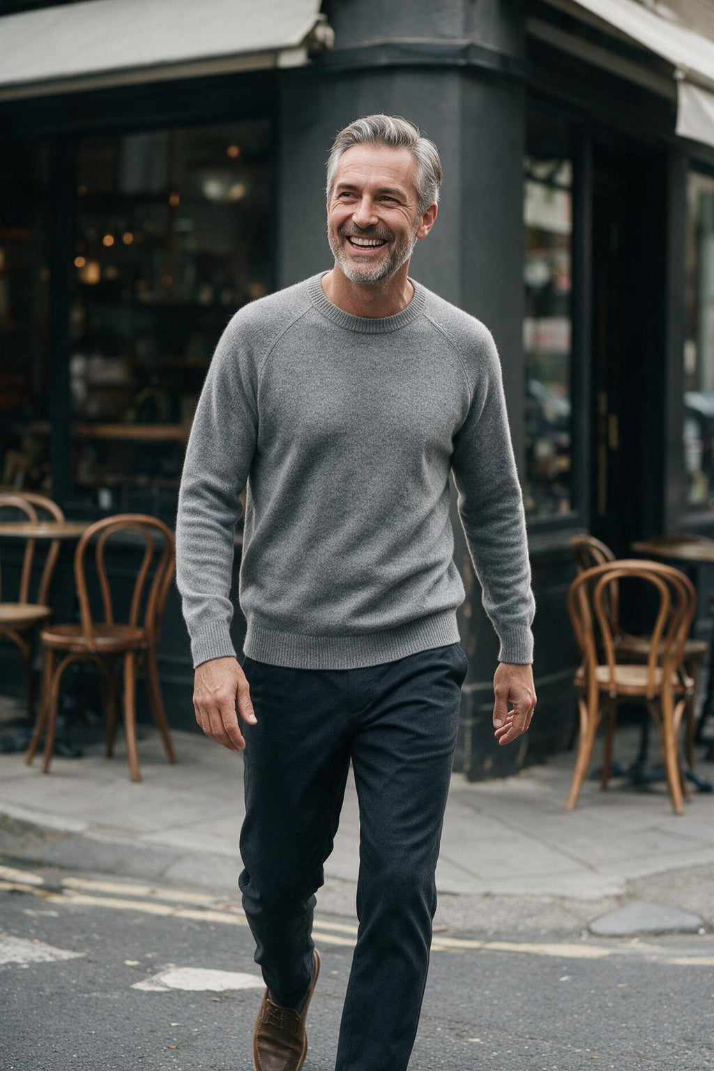 SOLTERI Denholm - Cashmere-Blend Crew Sweater