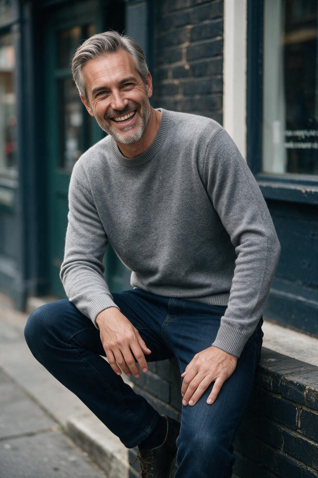 SOLTERI Denholm - Cashmere-Blend Crew Sweater