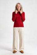 SOLTERI Soft Thin Knit Cashmere Sweater