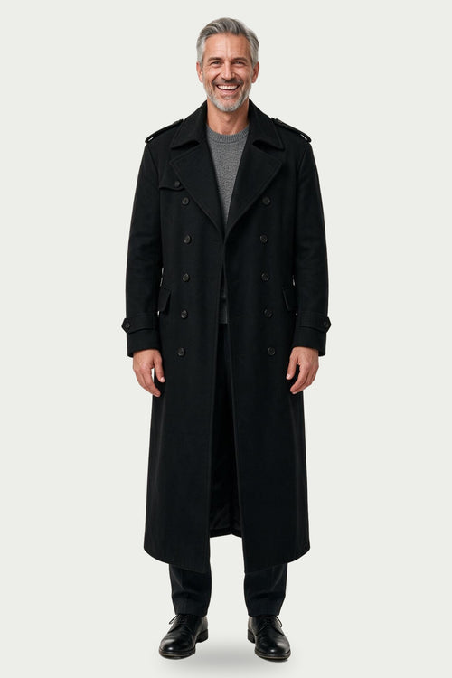 SOLTERI Ashcroft - Double-Breasted Trench Coat