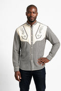 SOLTERI Emil - Embroidered Yoke Trachten Shirt