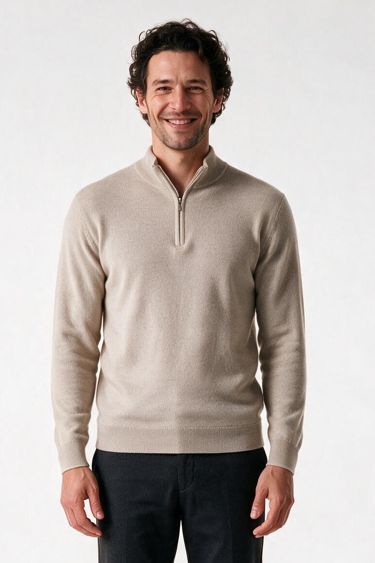 SOLTERI Ardleigh - Lightweight Half-Zip Sweater