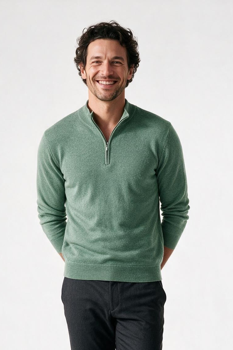 SOLTERI Ardleigh - Lightweight Half-Zip Sweater