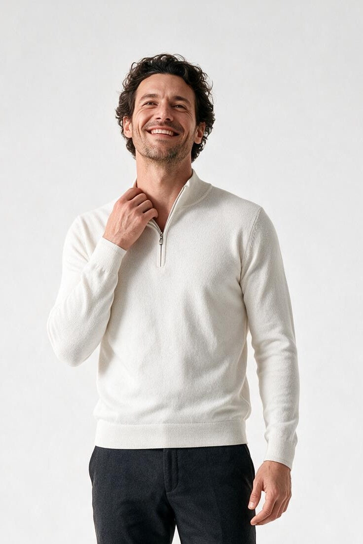 SOLTERI Ardleigh - Lightweight Half-Zip Sweater